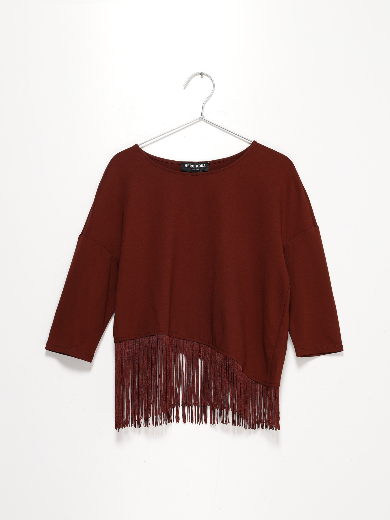 Лонгслів Vero Moda модель 316330506080_бордовий Фото