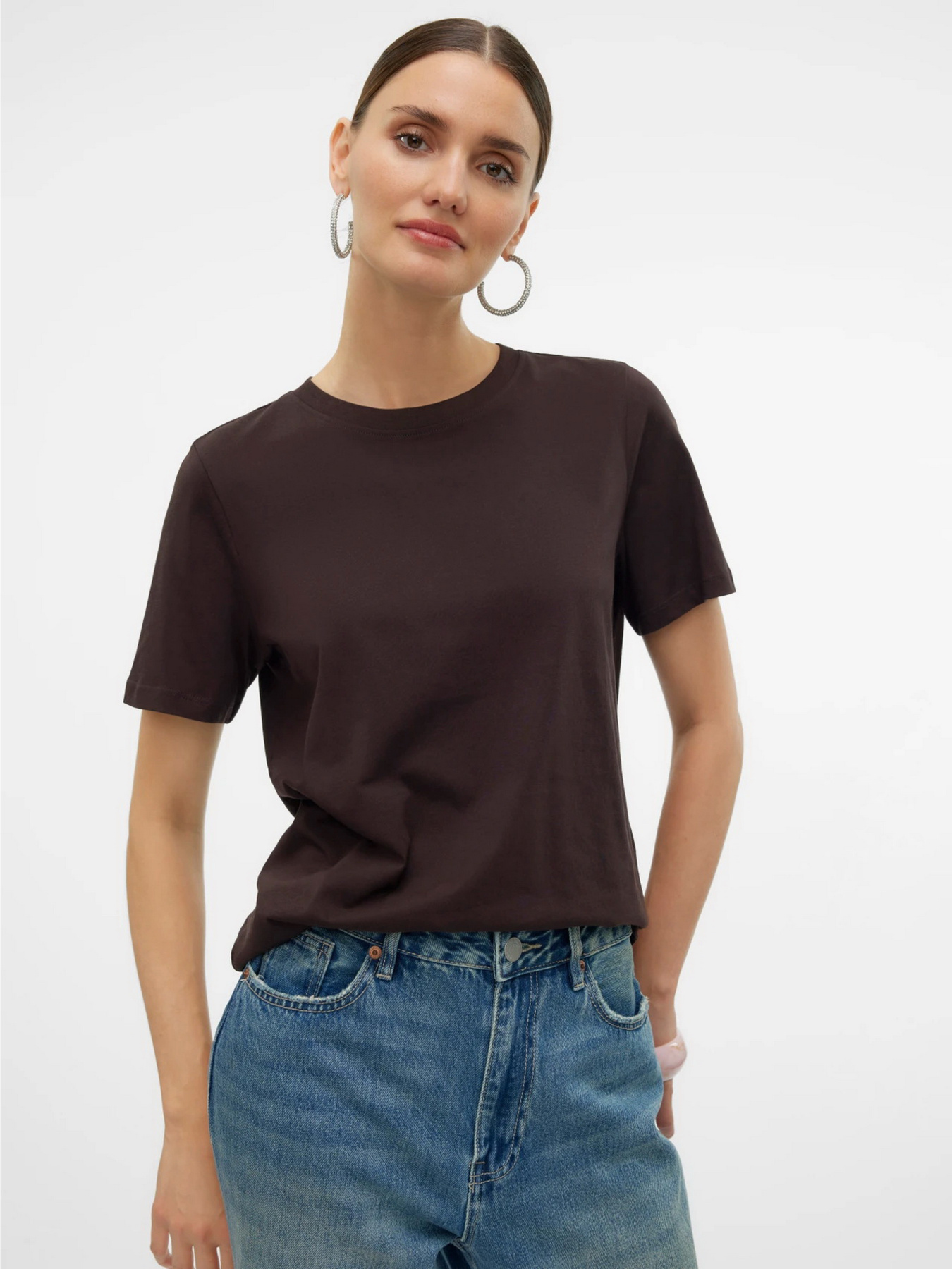 Футболка Vero Moda модель 10316991_Chocolate Torte Фото