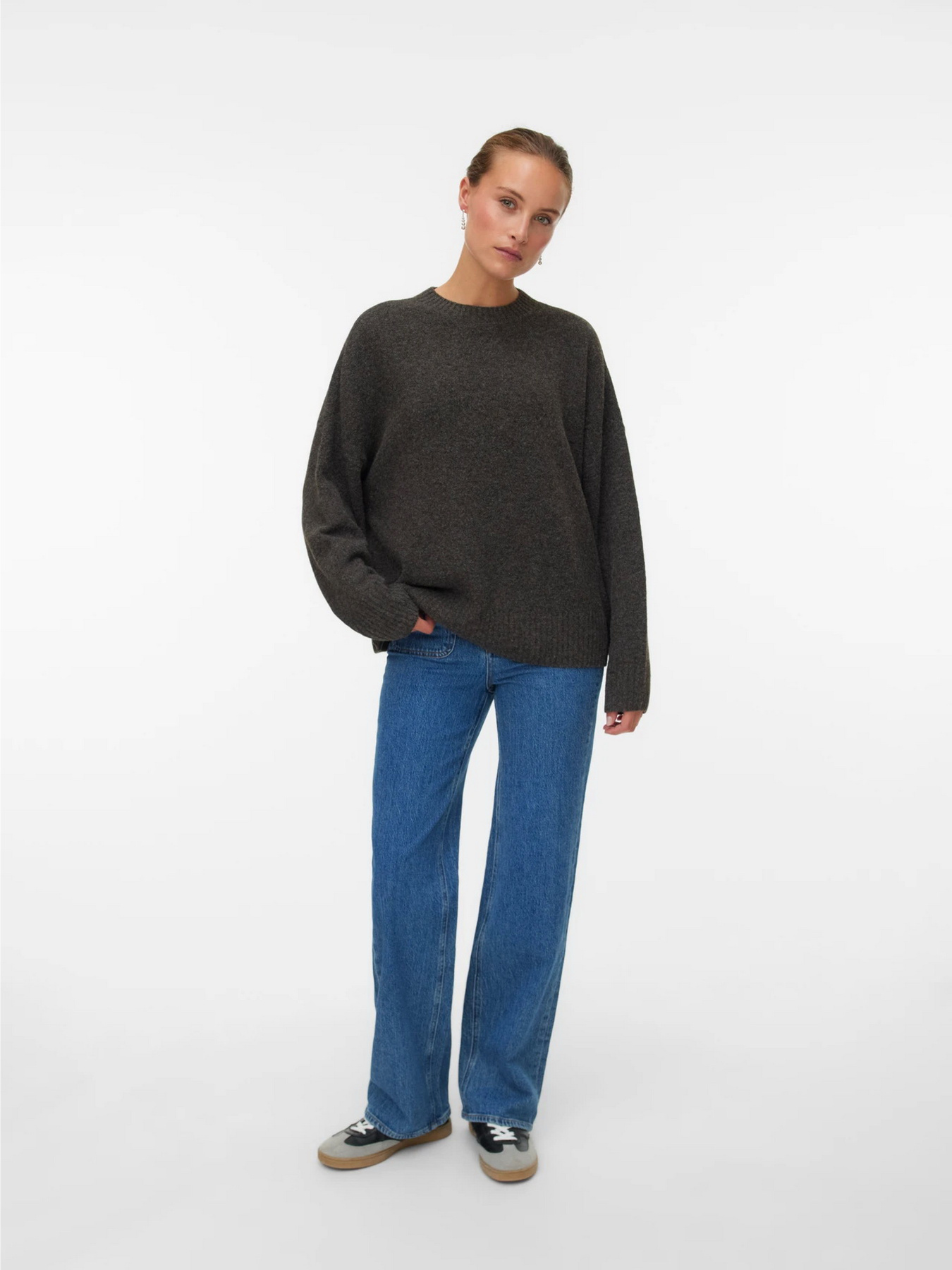 Джемпер Vero Moda модель 10320463_Chocolate Torte MELANGE Джемпер Vero Moda модель 10320463_Chocolate Torte MELANGE Фото