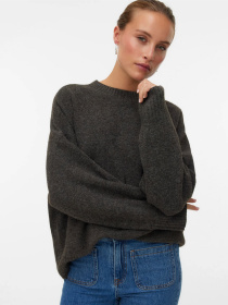 Джемпер Vero Moda модель 10320463_Chocolate Torte MELANGE Джемпер Vero Moda модель 10320463_Chocolate Torte MELANGE Фото