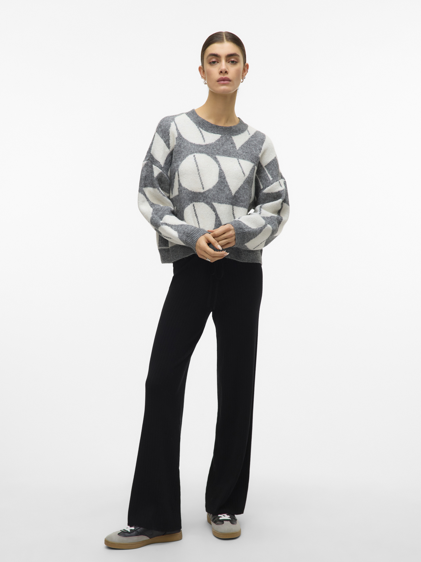 Джемпер Vero Moda модель 10331432_Medium Grey Melange W. BIR Фото