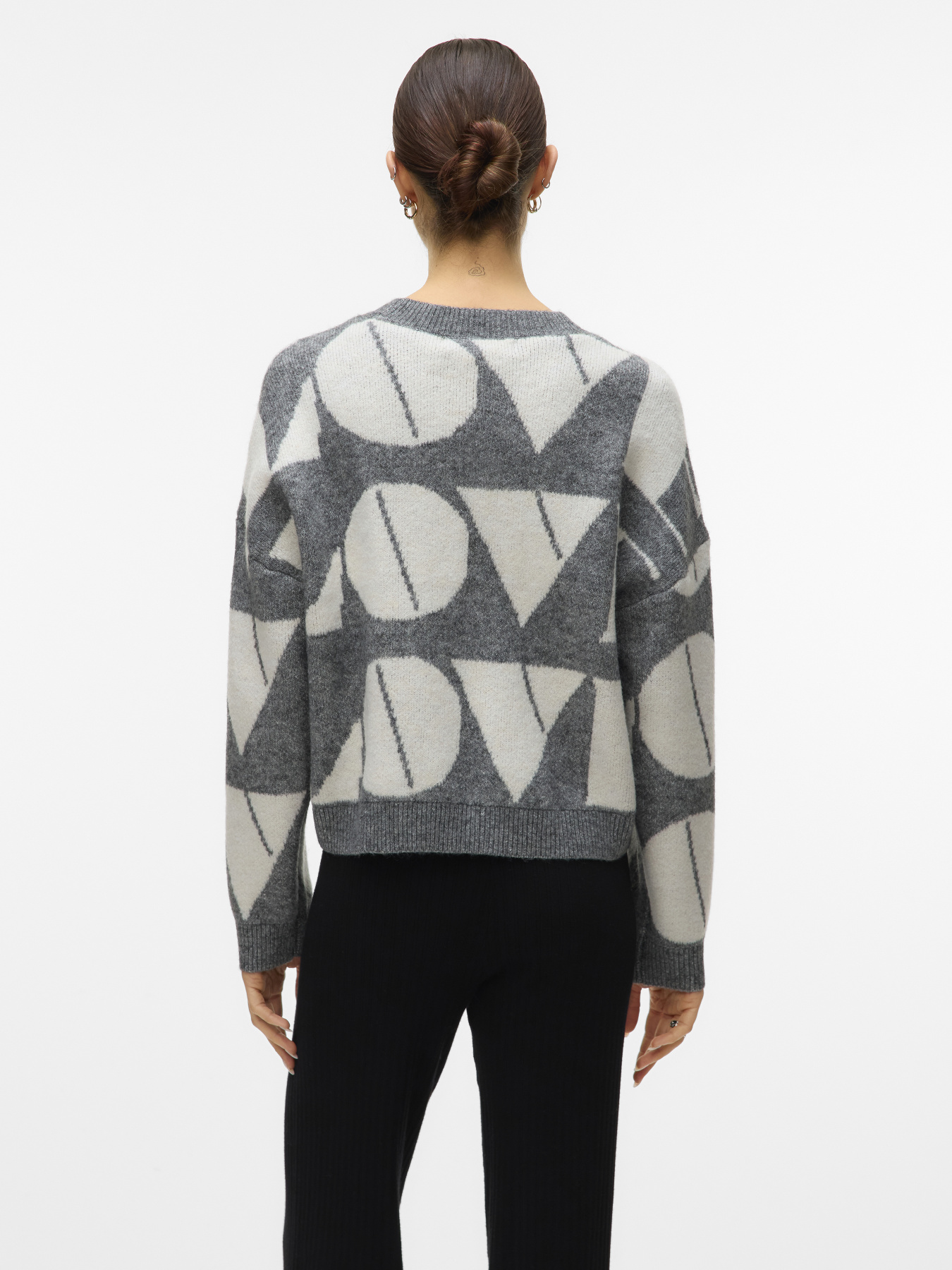 Джемпер Vero Moda модель 10331432_Medium Grey Melange W. BIR Джемпер Vero Moda модель 10331432_Medium Grey Melange W. BIR Фото