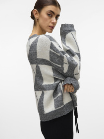 Джемпер Vero Moda модель 10331432_Medium Grey Melange W. BIR Джемпер Vero Moda модель 10331432_Medium Grey Melange W. BIR Фото