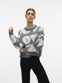 Джемпер Vero Moda модель 10331432_Medium Grey Melange W. BIR Фото