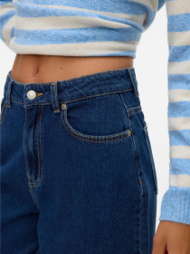 Широкі джинси Vero Moda модель 10332234_Dark Blue Denim VI3505 Фото
