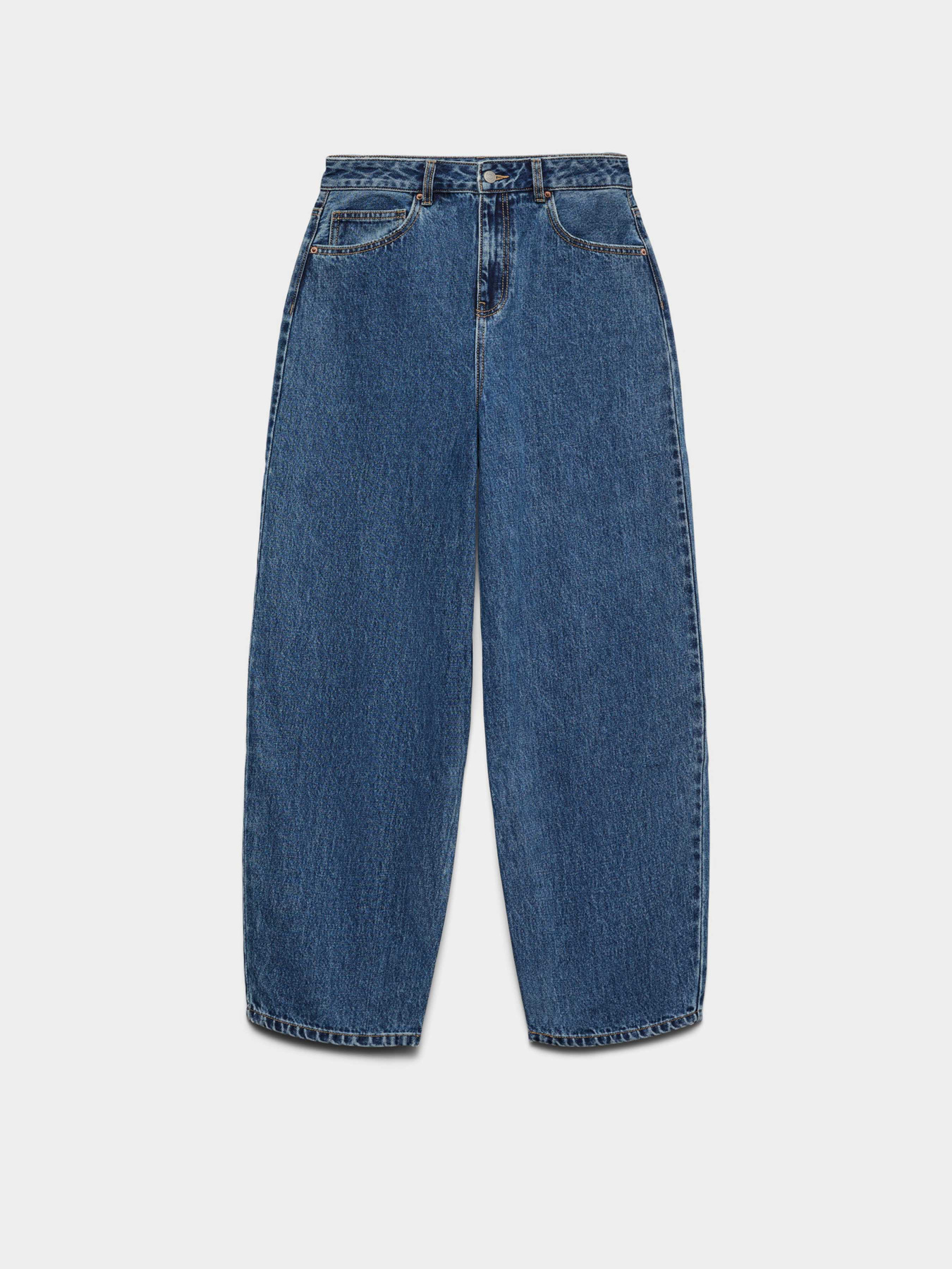 Широкі джинси Vero Moda модель 10337318_Medium Blue Denim Фото