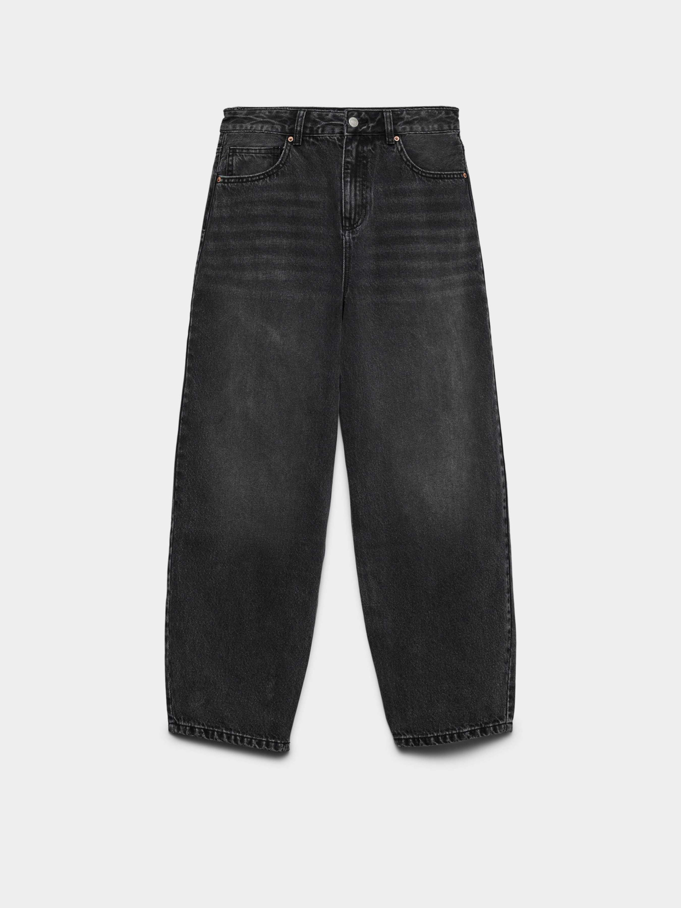 Широкие джинсы Vero Moda модель 10338845_Black Denim Фото