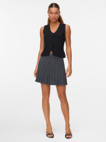 Юбка мини Vero Moda модель 10331534_Dark Grey Melange Юбка мини Vero Moda модель 10331534_Dark Grey Melange Фото