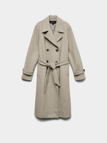 Пальто Vero Moda модель 10289870_Silver Mink MELANGE Пальто Vero Moda модель 10289870_Silver Mink MELANGE Фото