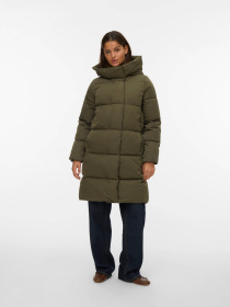 Куртки и дубленки Vero Moda STELLA COAT модель 10300030_Grape Leaf Фото