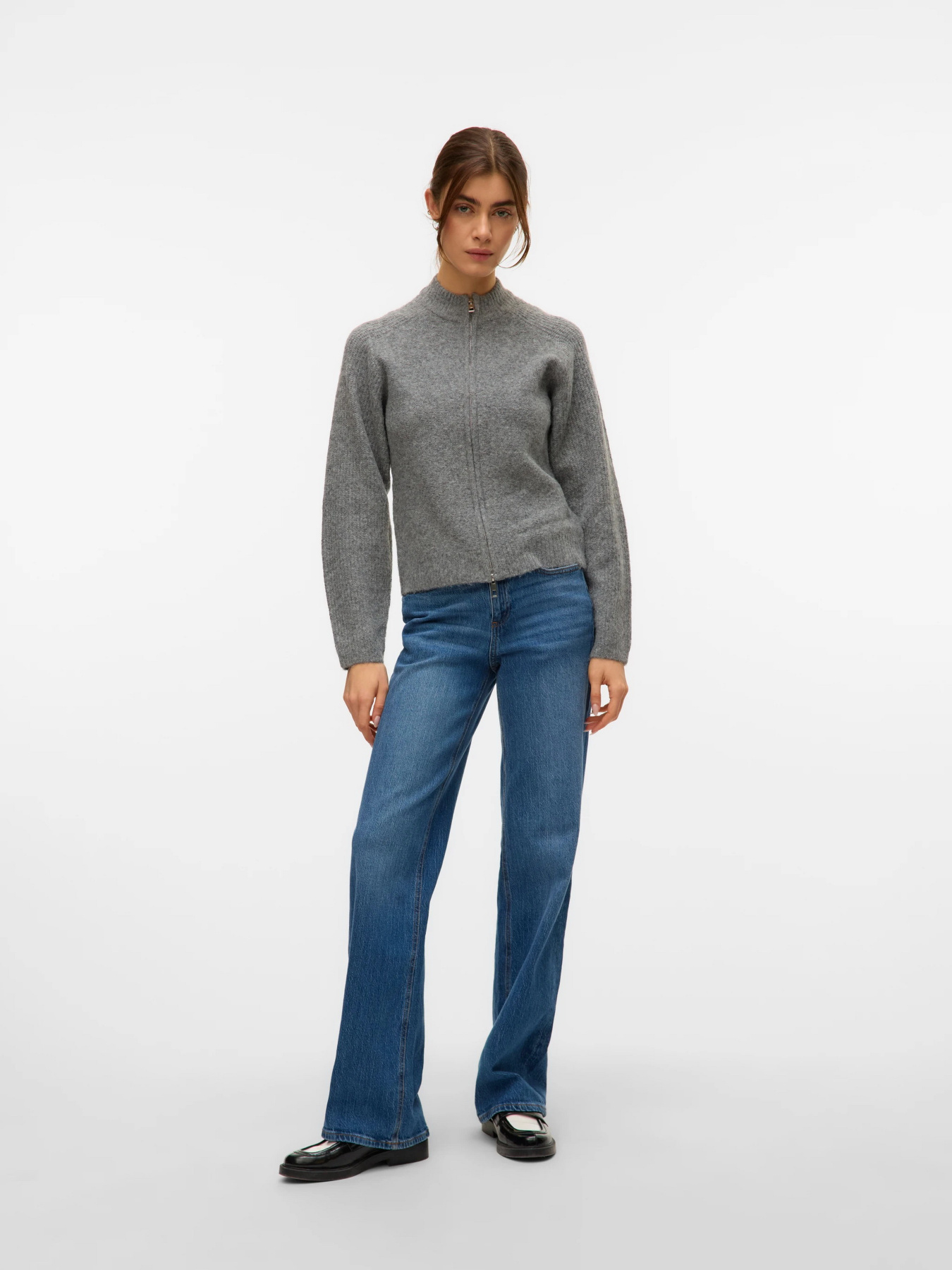 Кардиган Vero Moda модель 10331259_Medium Grey Melange Фото