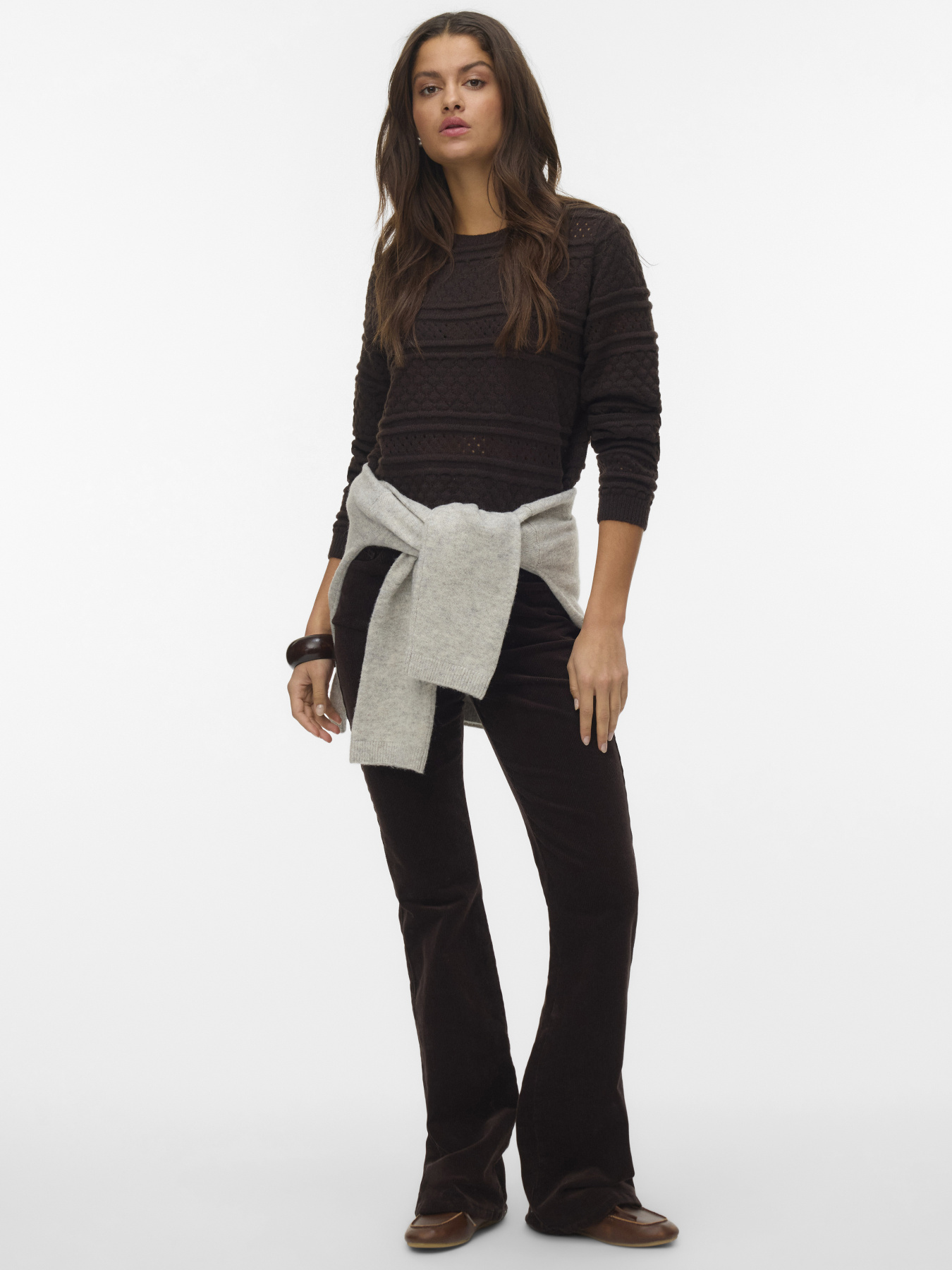 Джемпер Vero Moda модель 10331890_Chocolate Torte Фото