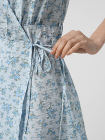 Платье мини Vero Moda модель 10341596_Cashmere Blue Blue molly Фото