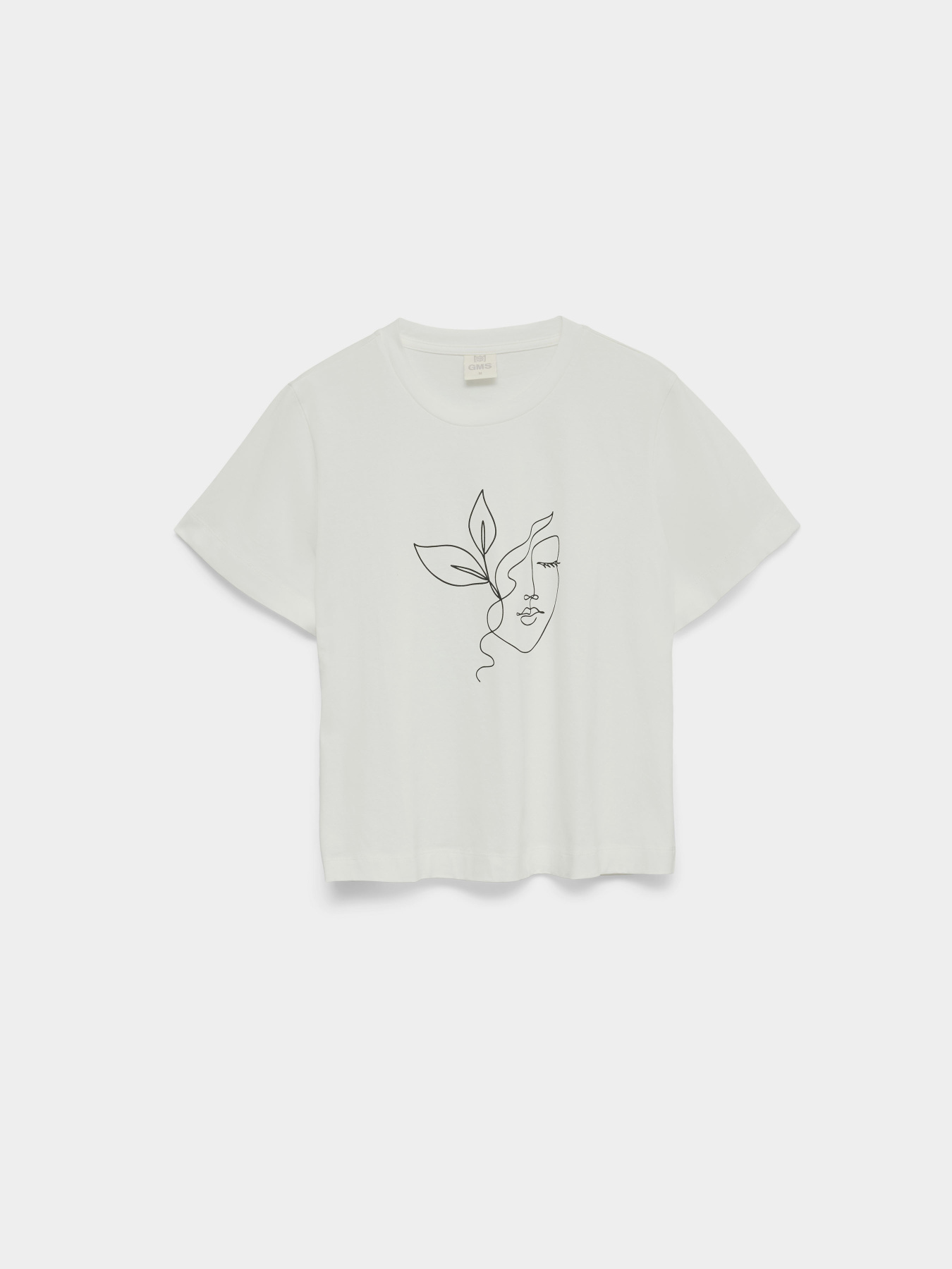 Футболка Vero Moda модель 10346290_Snow White LEAF LADY Фото