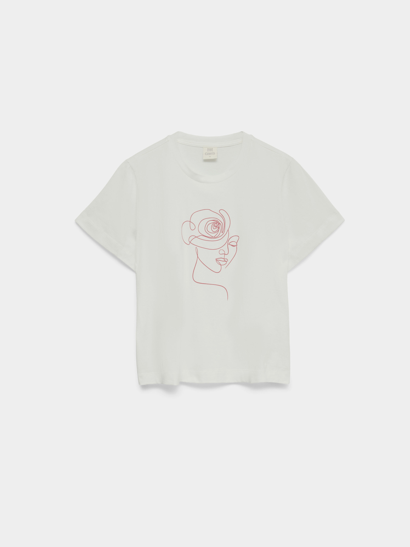 Футболка Vero Moda модель 10346290_Snow White ROSE LADY Фото