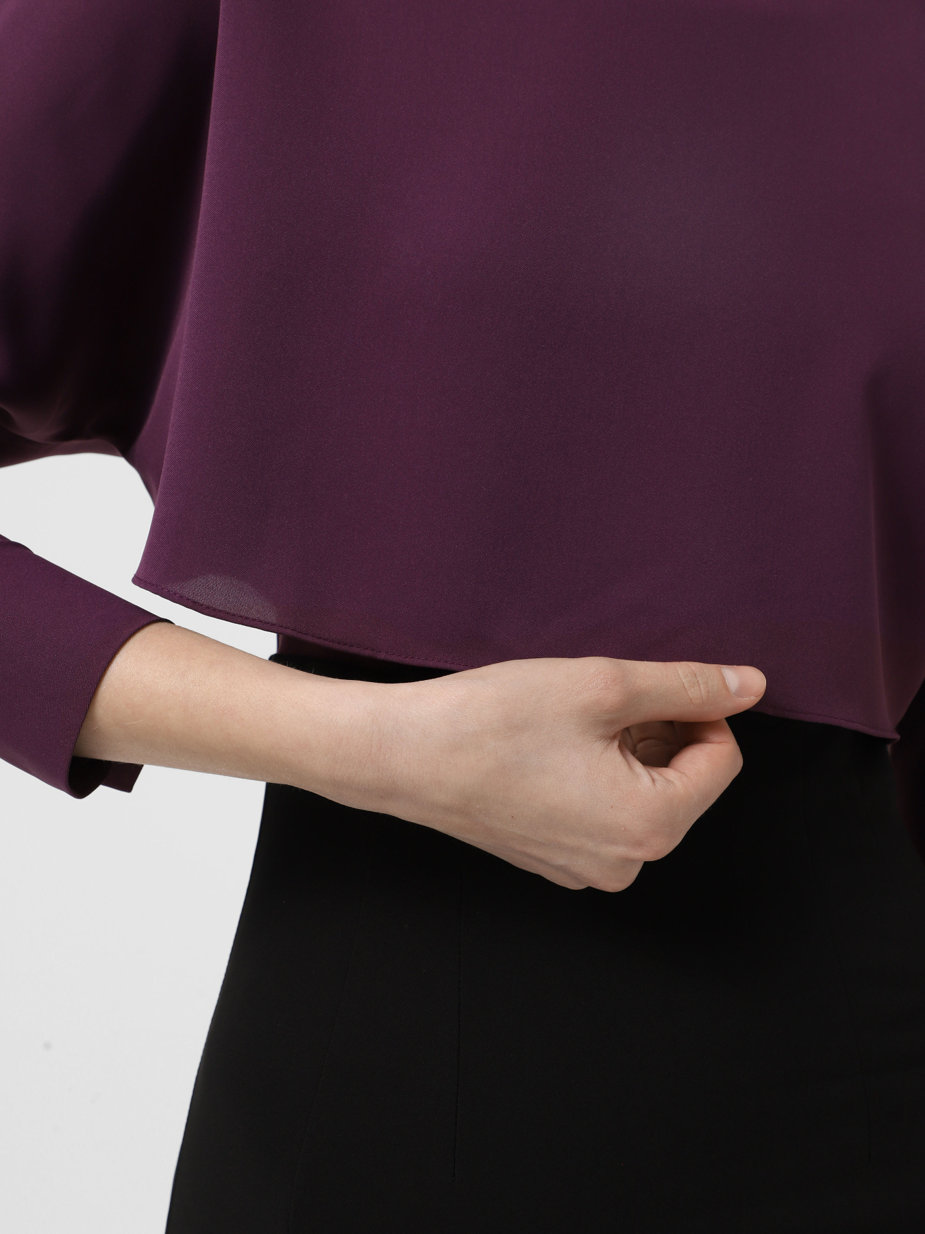 Платье миди Vero Moda модель 31637C507092_фіолетовий з чорним Фото