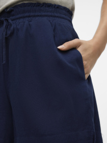 Шорти Vero Moda MYMILO HW PAPERBAG SHORTS модель 10303668_Navy Blazer Фото
