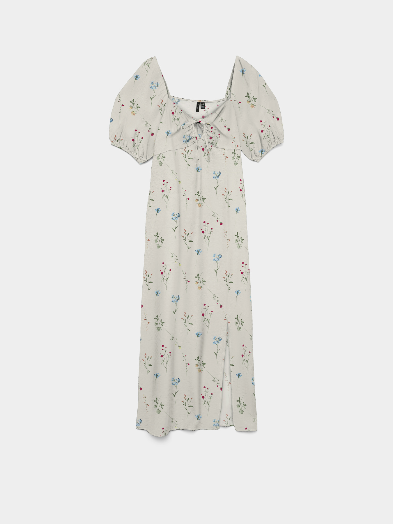 Платья Vero Moda JOSIE 2/4 TIE ANKLE DRESS модель 10341593_Birch Bina Фото