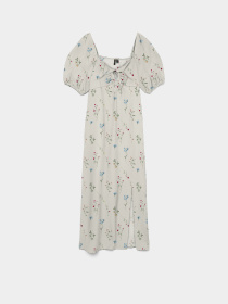 Платья Vero Moda JOSIE 2/4 TIE ANKLE DRESS модель 10341593_Birch Bina Фото