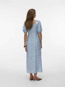 Платья Vero Moda JOSIE 2/4 TIE ANKLE DRESS модель 10341593_Cashmere Blue Blue molly Фото