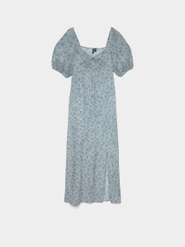 Платья Vero Moda JOSIE 2/4 TIE ANKLE DRESS модель 10341593_Cashmere Blue Blue molly Фото