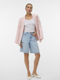 Шорты Vero Moda HADLEY MR BERMUDA DENIM  SHORT модель 10342092_Light Blue Denim Фото