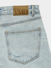 Шорты Vero Moda HADLEY MR BERMUDA DENIM  SHORT модель 10342092_Light Blue Denim Фото