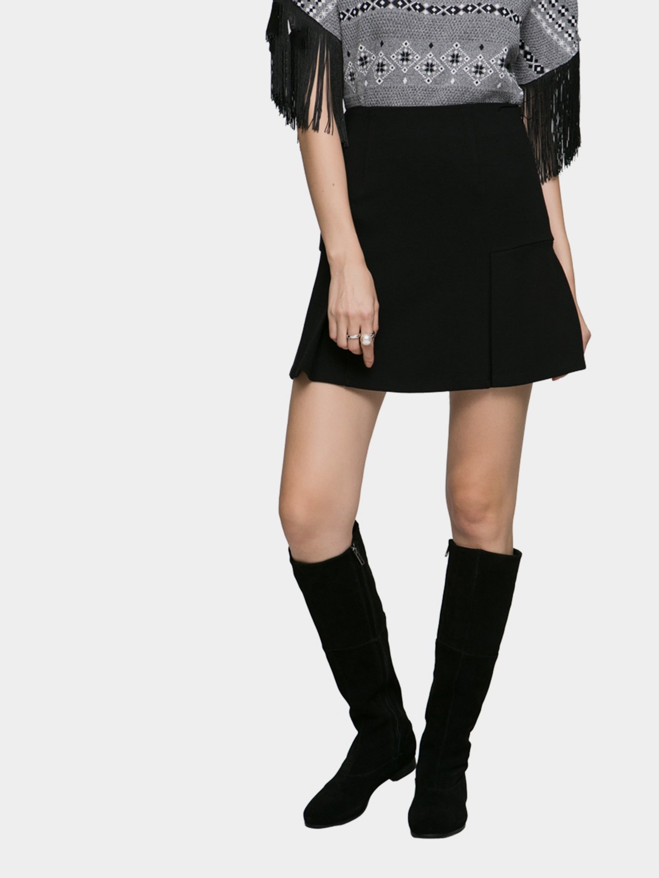 Юбка мини Vero Moda модель 31641G506010_чорний Фото