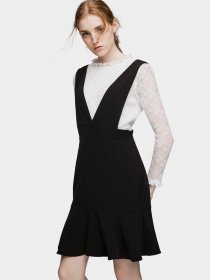 Повседневный костюм Vero Moda модель 31647D502010_чорний з білим Фото