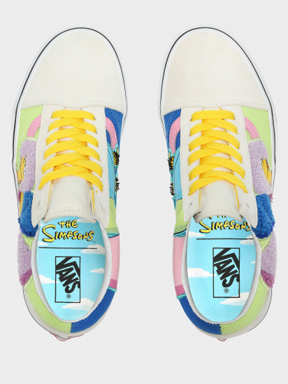 Кеди низькі Vans The Simpsons x Vans The Bouviers Old Skool модель VN0A4BV521M1 — фото 5 - INTERTOP