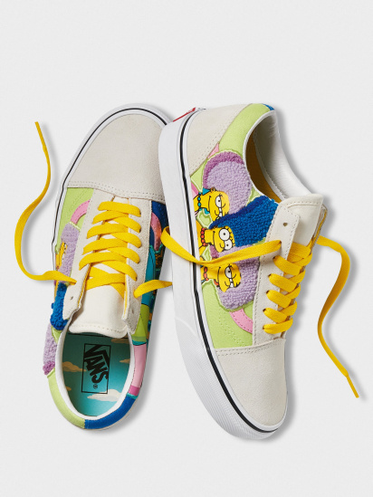 Кеди низькі Vans The Simpsons x Vans The Bouviers Old Skool модель VN0A4BV521M1 — фото 6 - INTERTOP