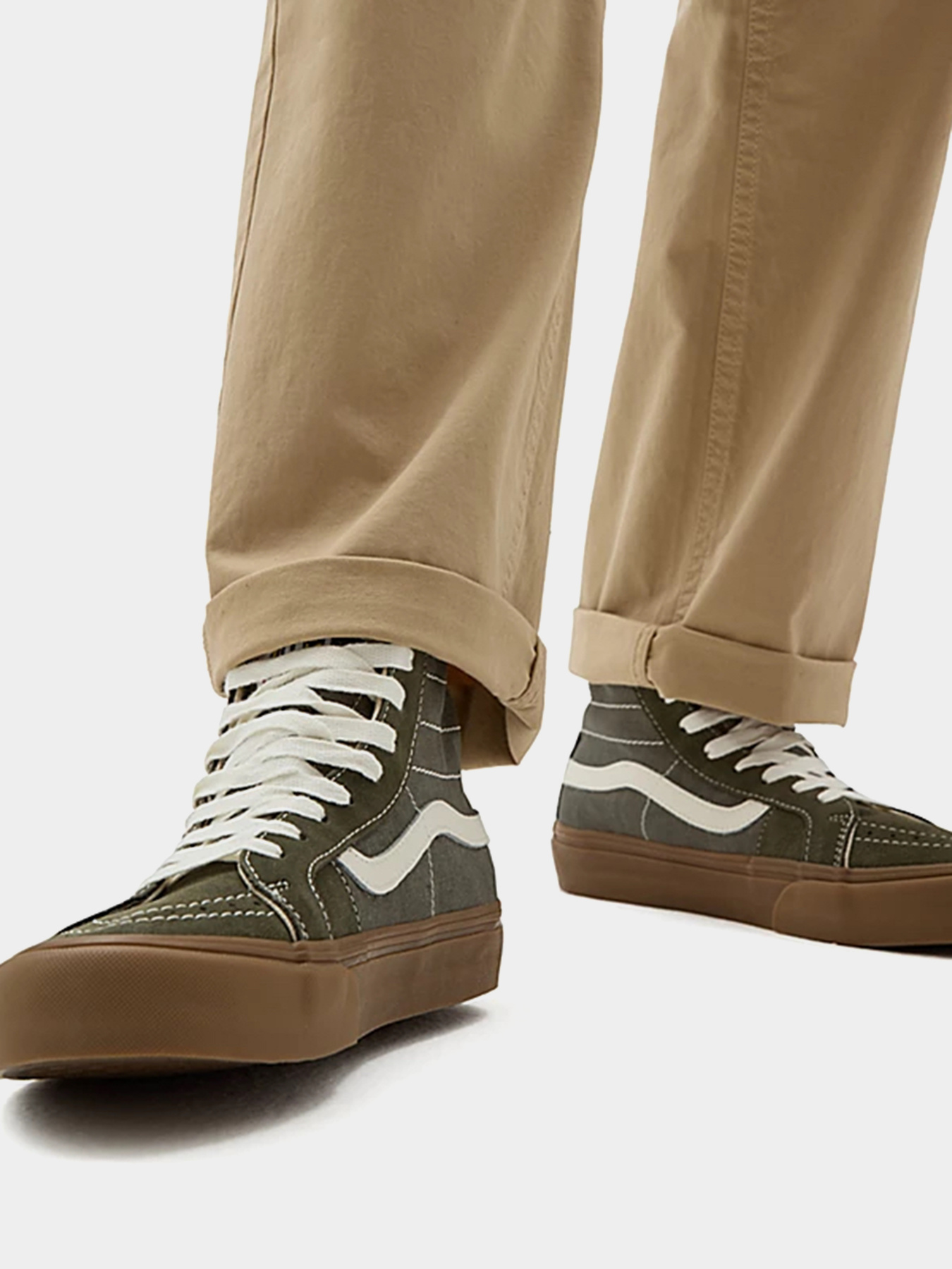 Кеди високі Vans Salt Wash Sk8-Hi 38 Decon VR3 модель VN0A4BX6DOL1 Фото