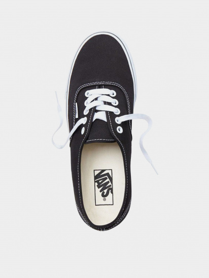 Кеди низькі Vans Authentic модель VN000EE3BLK1 — фото 4 - INTERTOP