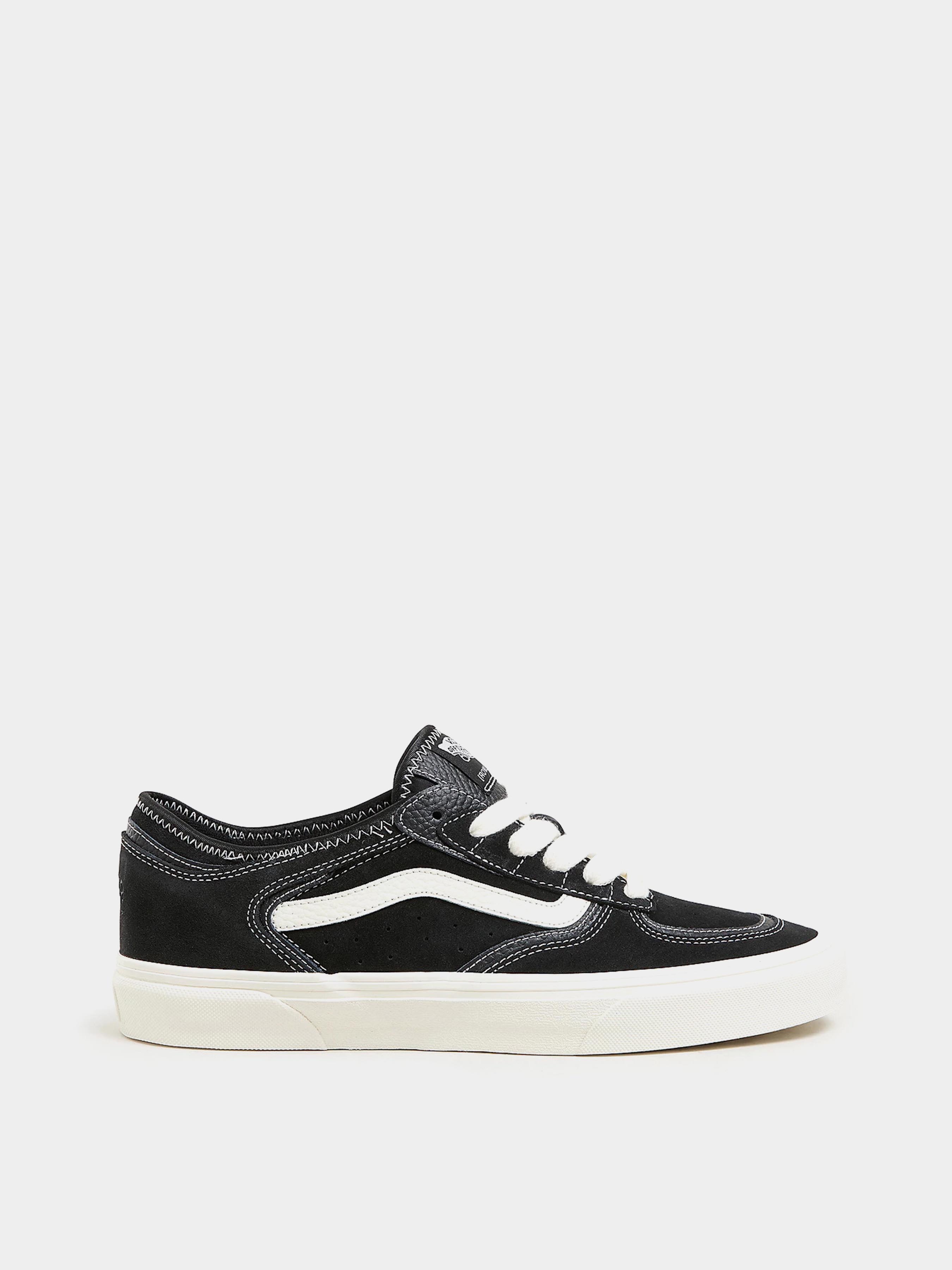 Жіночі Кеди низькі Vans Rowley Classic (VX1306) колір чорний, матеріал шкіра/замша