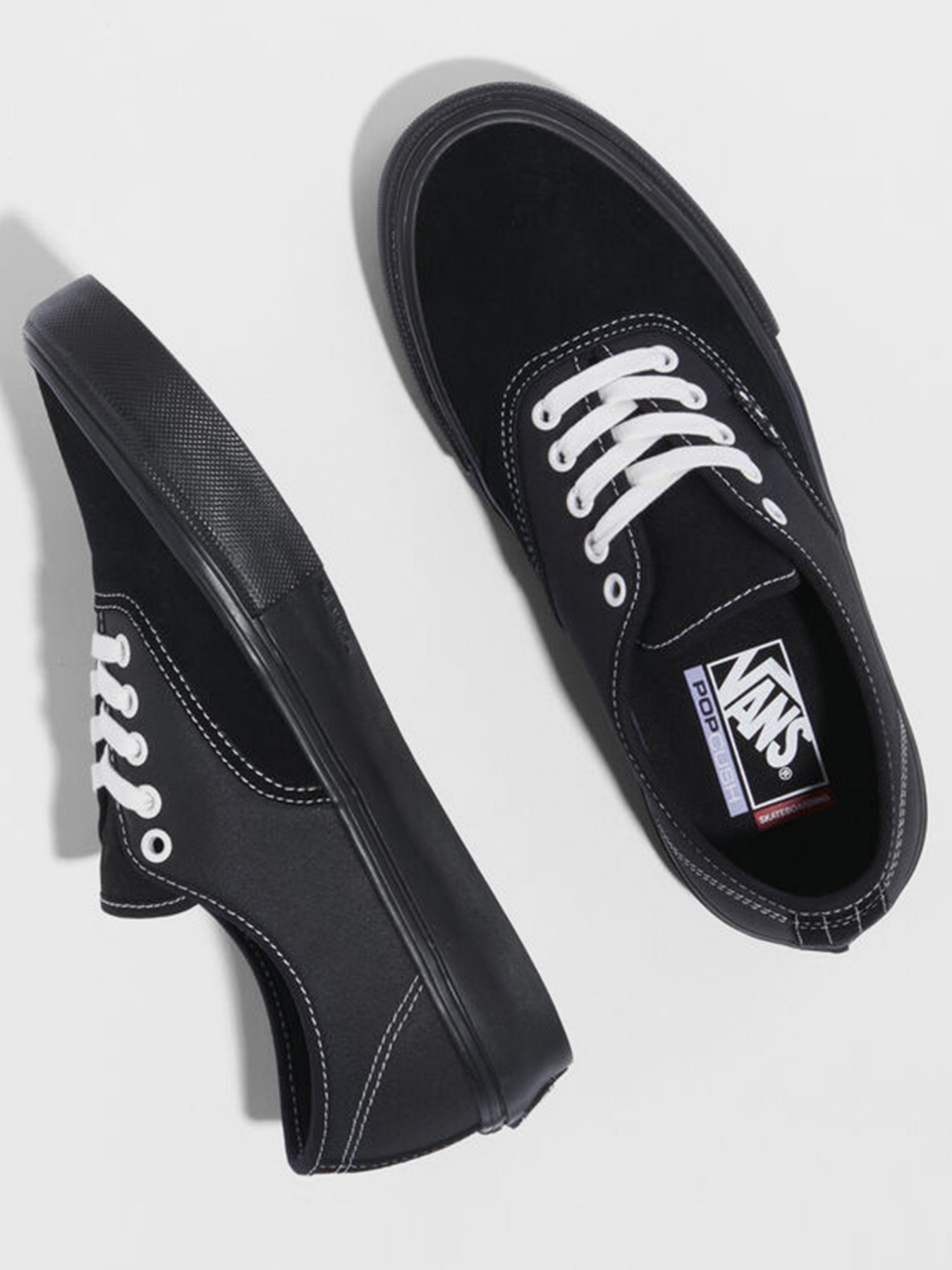 Кеды низкие Vans Skate Classics Authentic модель VN0A5FC8BLK1 Фото