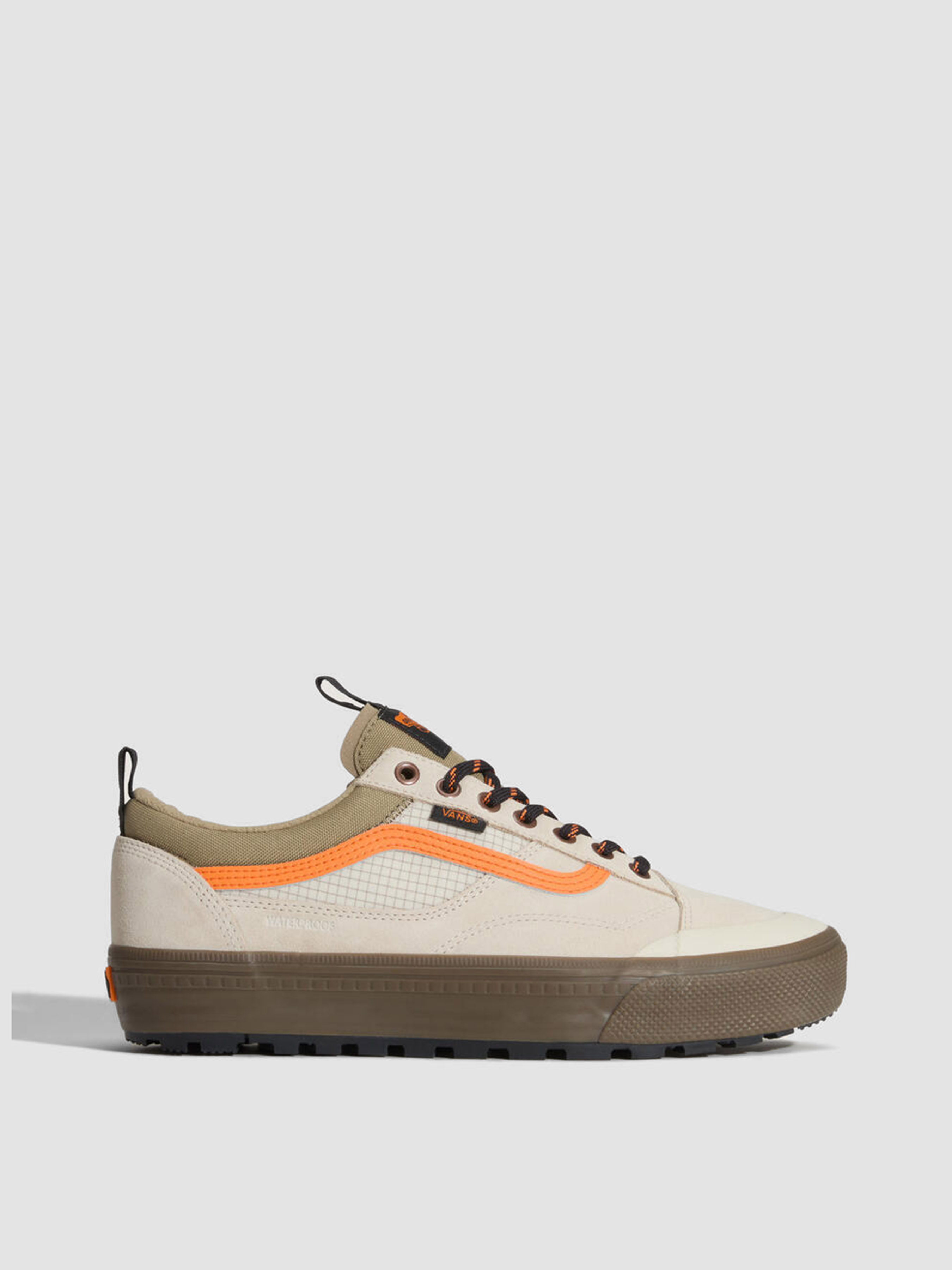 Чоловічі Кеди низькі Vans MTE Old Skool Waterproof Insulated (VX1779) колір тауп, матеріал замша/текстиль