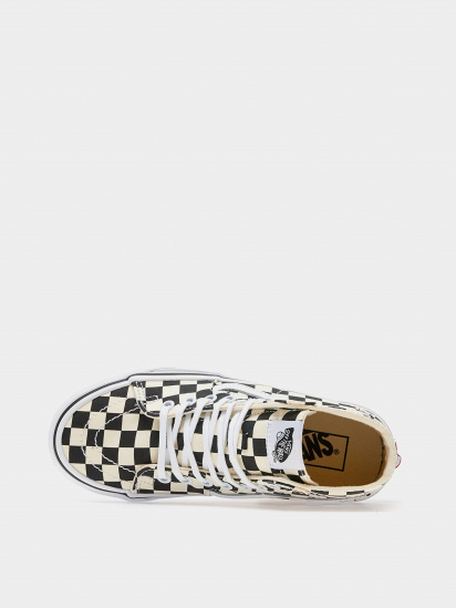 Кеди високі Vans Checkerboard Sk8-Hi Tapered модель VN0A4U165GU1 — фото 4 - INTERTOP