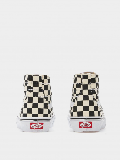 Кеди високі Vans Checkerboard Sk8-Hi Tapered модель VN0A4U165GU1 — фото 5 - INTERTOP