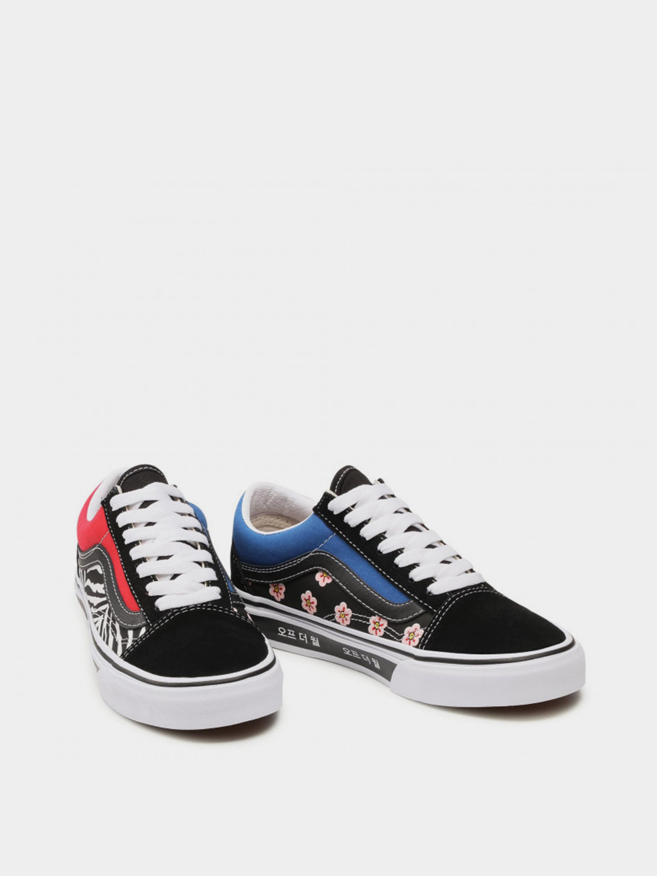 Кеди низькі Vans Korean Typography Old Skool модель VN0A38G19HW1 Кеди низькі Vans Korean Typography Old Skool модель VN0A38G19HW1 Фото