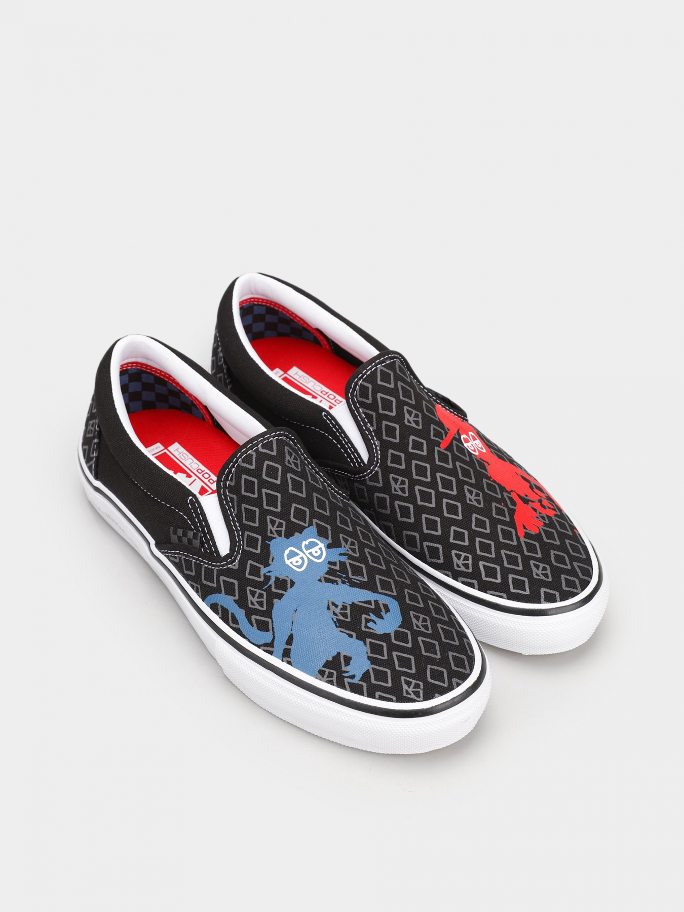 Слипоны Vans Krooked By Natas модель VN0A5FCAAPM1 Фото