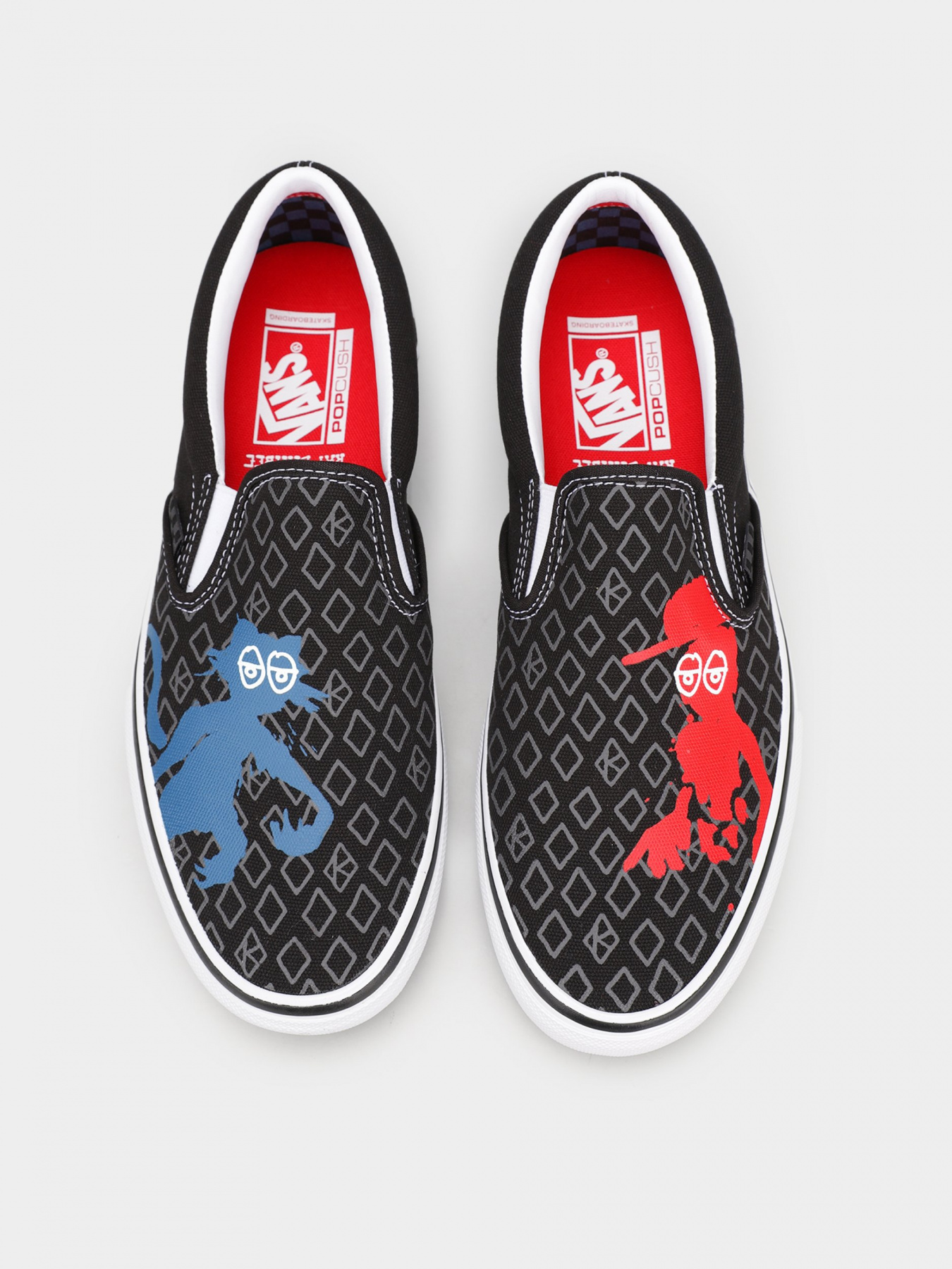 Слипоны Vans Krooked By Natas модель VN0A5FCAAPM1 Фото