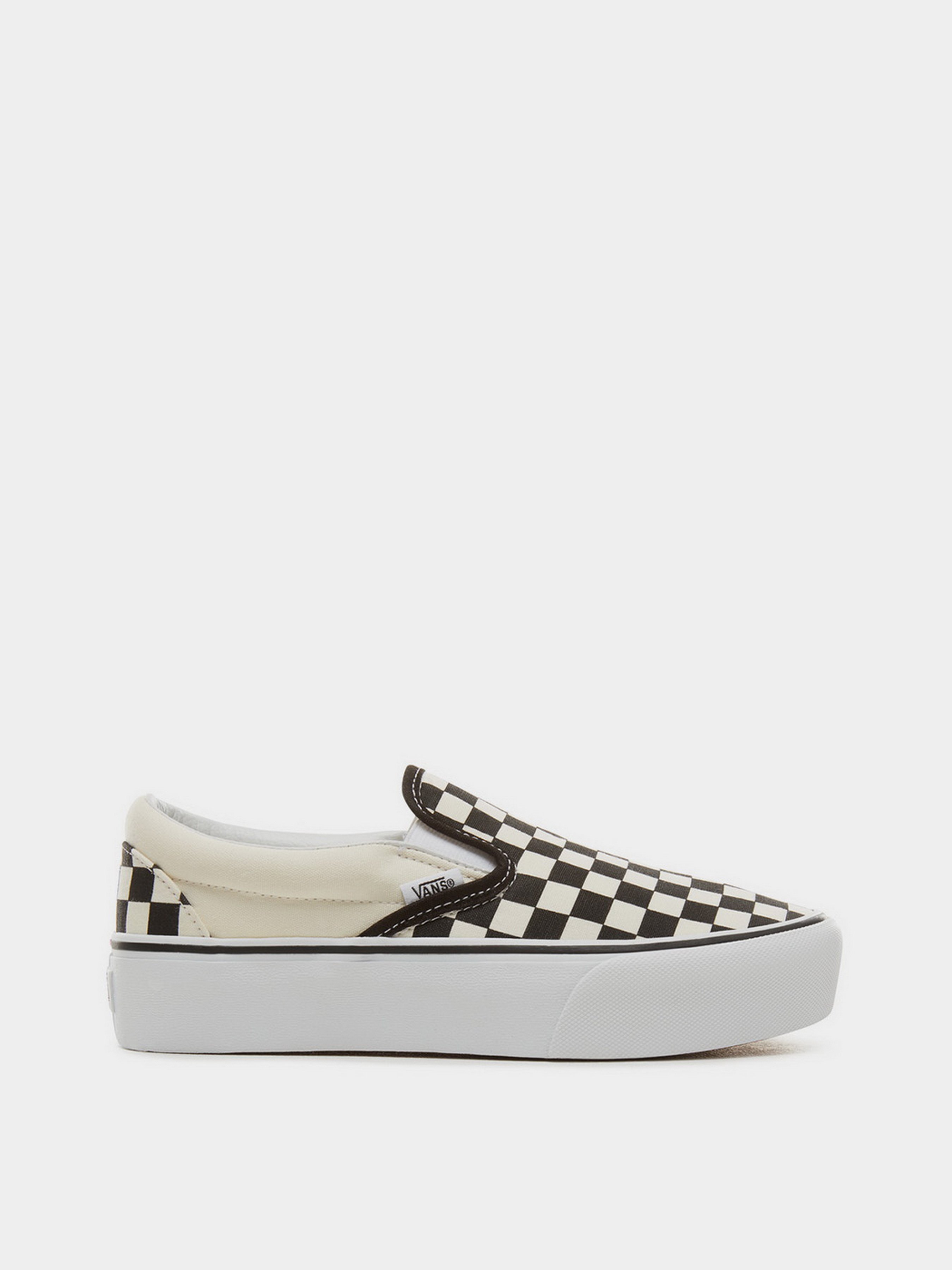 Жіночі Сліпони Vans Classic Slip-On Platform  (VX604) колір чорний, матеріал текстиль