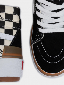 Кеды высокие Vans Checkerboard Sk8-Hi Stacked модель VN0A4BTWVLV1 Фото