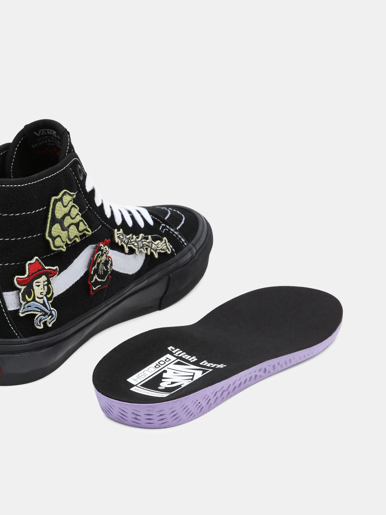 Кеды высокие Vans Elijah Berle Skate Sk8-Hi Decon модель VN0A5KYBBKA1 Фото