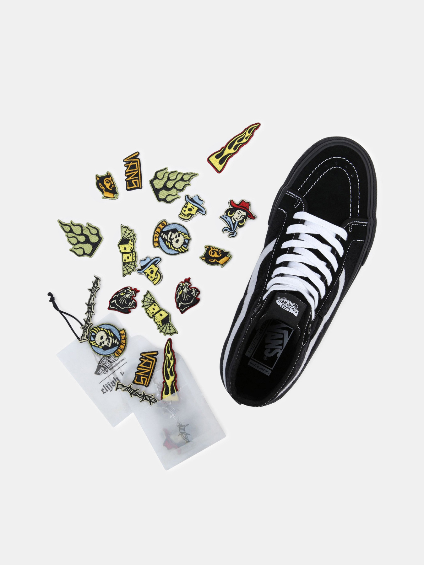 Кеды высокие Vans Elijah Berle Skate Sk8-Hi Decon модель VN0A5KYBBKA1 Фото