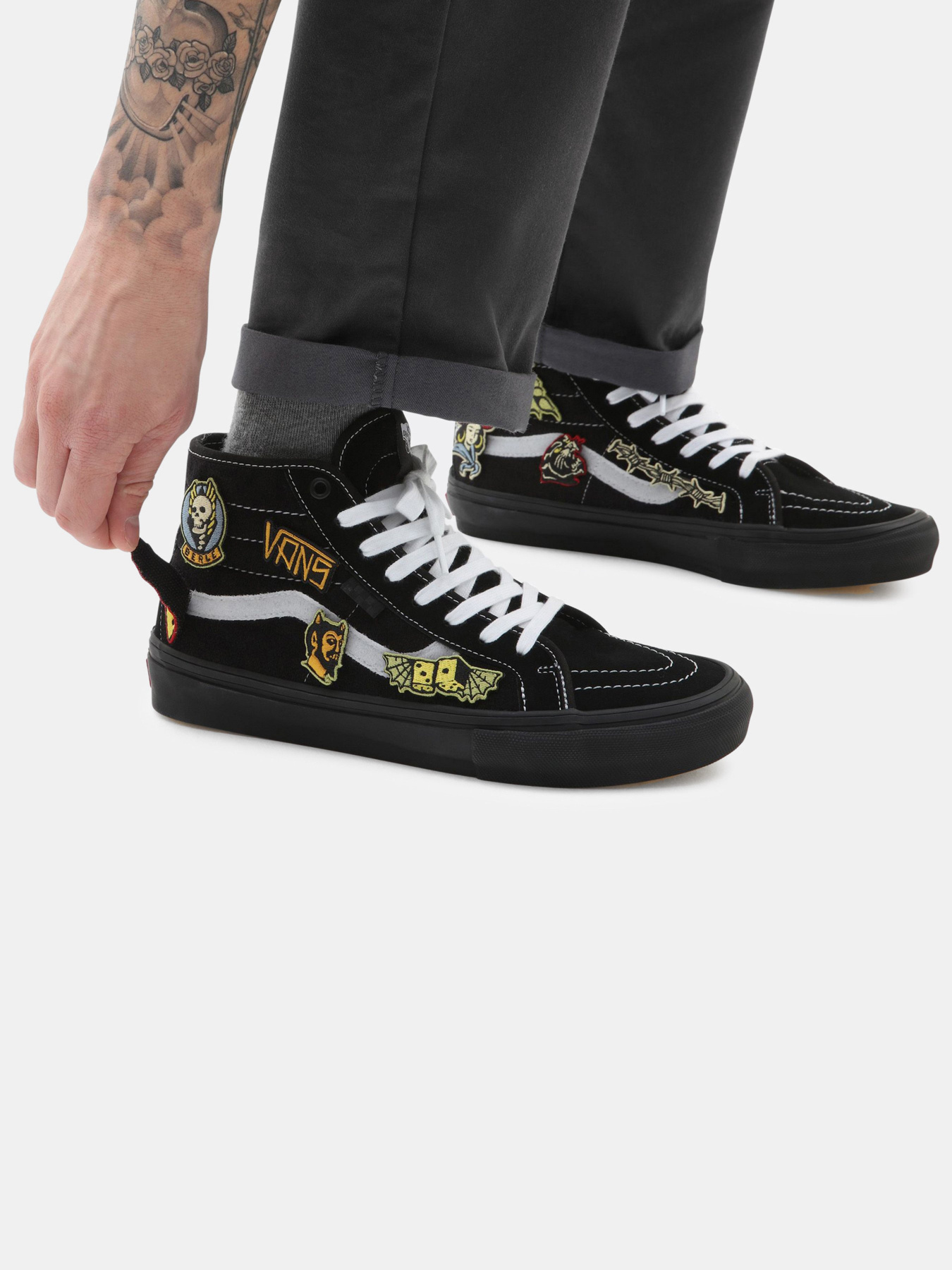 Кеды высокие Vans Elijah Berle Skate Sk8-Hi Decon модель VN0A5KYBBKA1 Фото