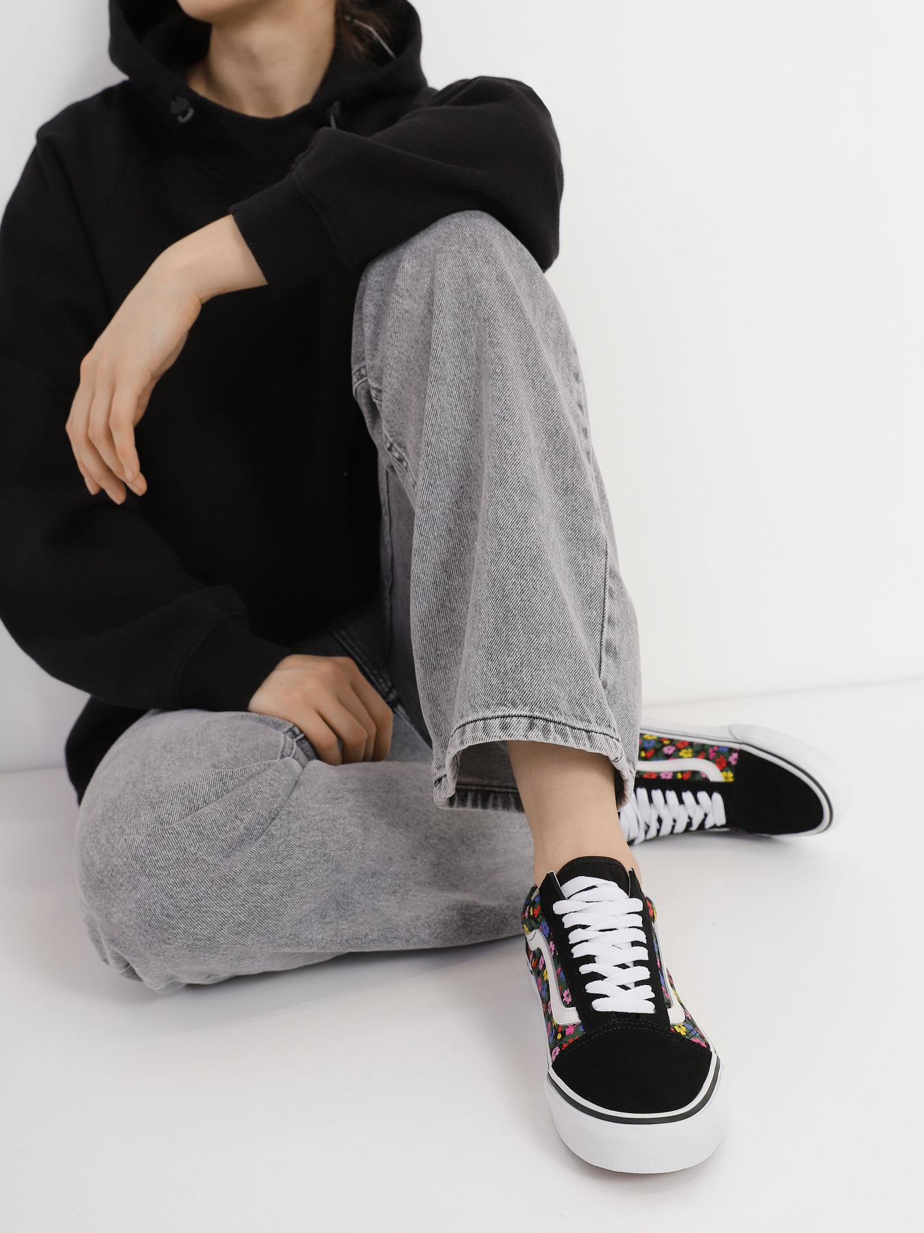 Кеды низкие Vans Floral Old Skool модель VN0005UFBA21 Фото