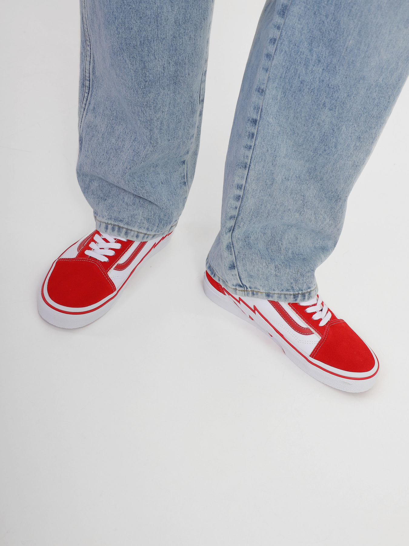 Кеды низкие Vans 2-TONE OLD SKOOL BOLT модель VN0009Q56RT1 Фото