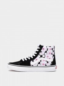 Кеды высокие Vans Sk8-Hi Hibiscus Check модель VN0007NSBLK1 Фото