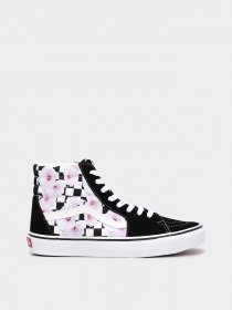 Кеды высокие Vans Sk8-Hi Hibiscus Check модель VN0007NSBLK1 Фото